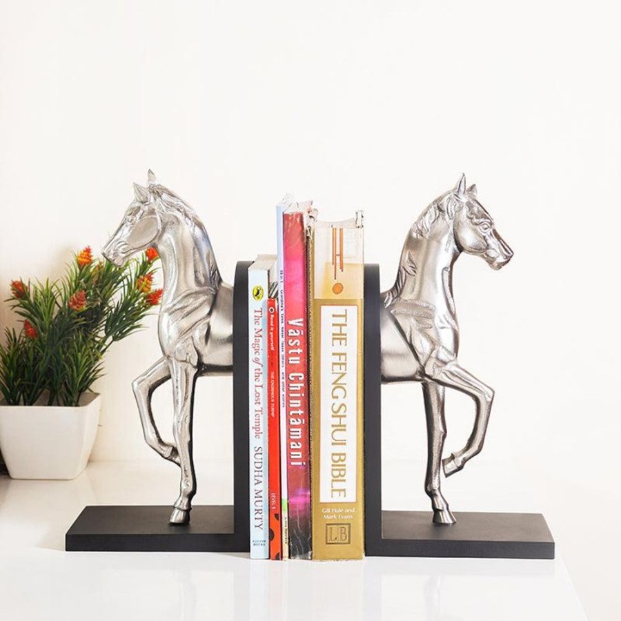 Decor Interlinks | Horse Bookend - Set Of 2