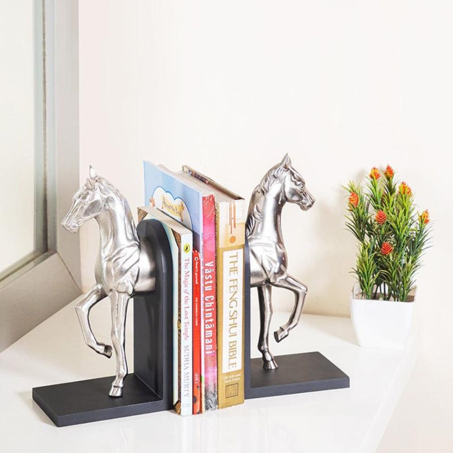 Decor Interlinks | Horse Bookend - Set Of 2