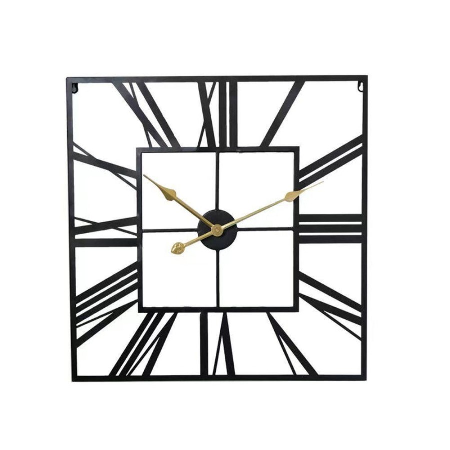 Decor LUCKY | Blocky Wall Clock Black