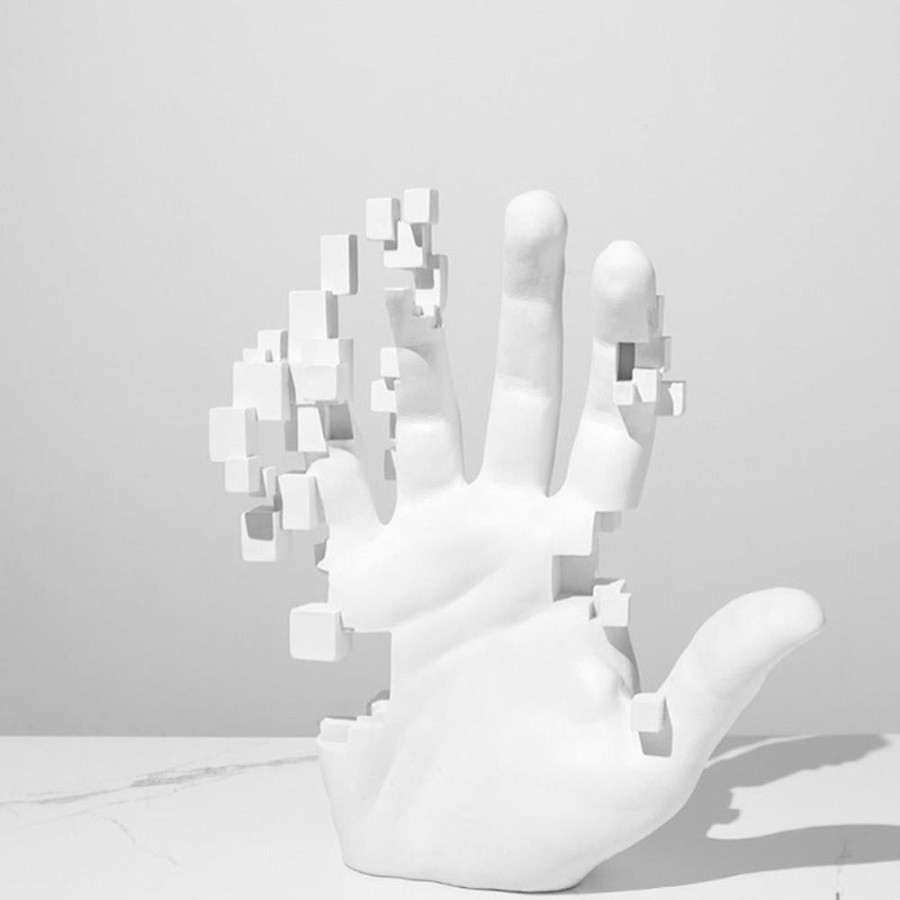 Decor GARY/YCL-020-2023/SEA | Tech Futuristic Hand By Smokey Cocktail