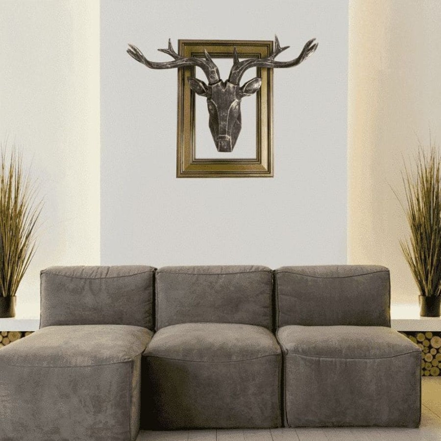 Decor GARY/YCL-020-2023/SEA | Deer Head Wall Decor