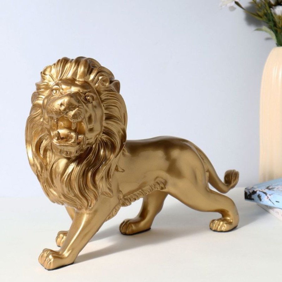 Decor NUGL/23-24/112/LOC | King Lion Sculpture