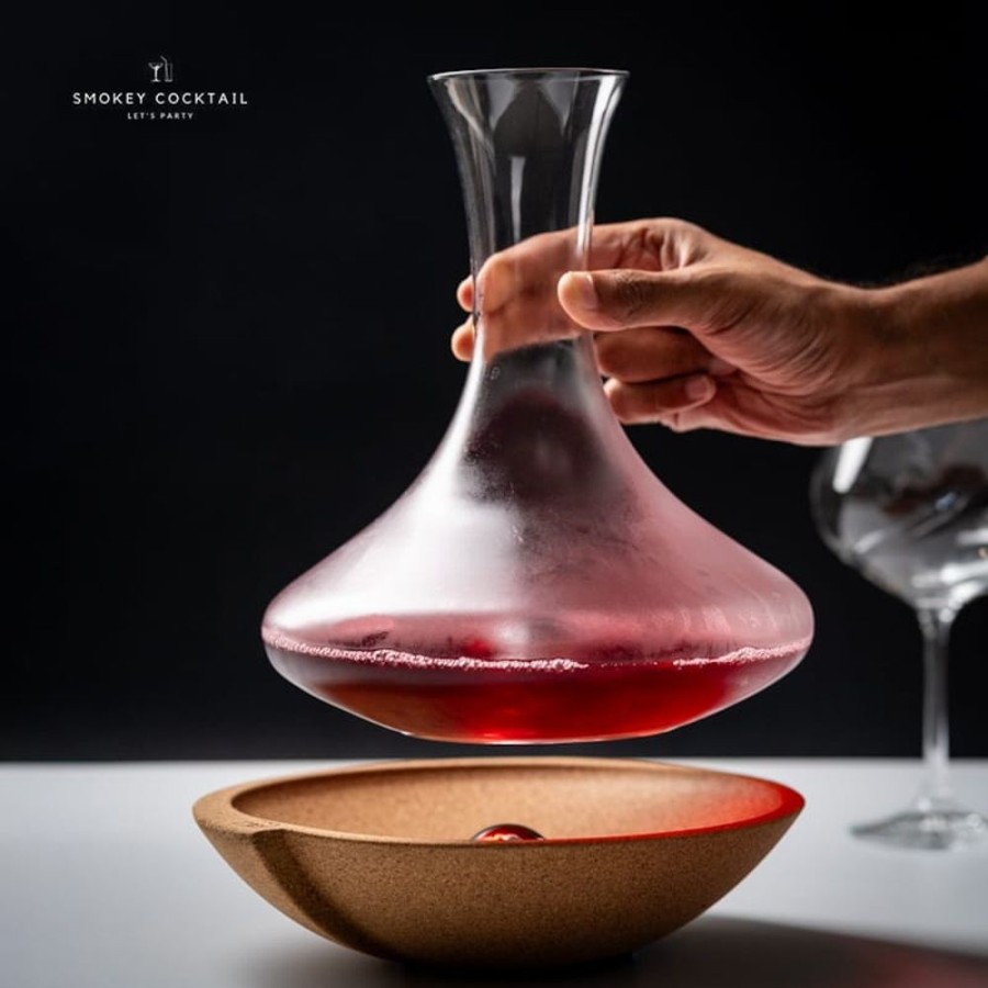 Barware CEES/23-24/0022/LOC | Swirling Wine Crystal Decanter-Made In Germany