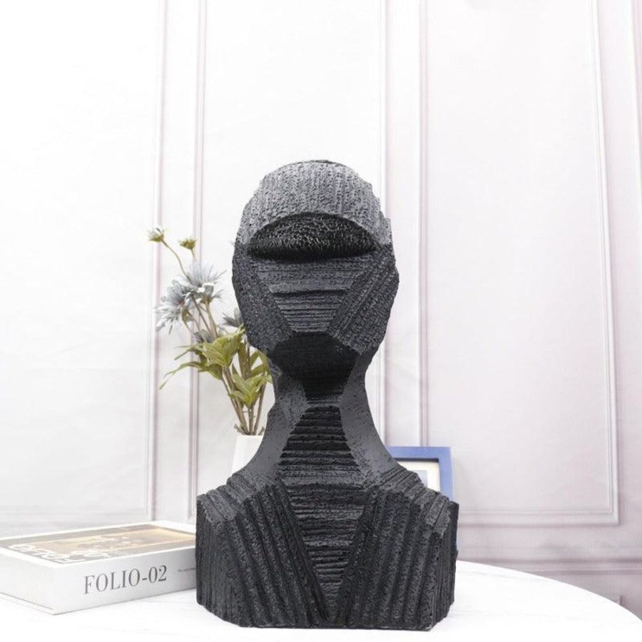 Decor Nuek Global | Human Head Handmade Sculpture