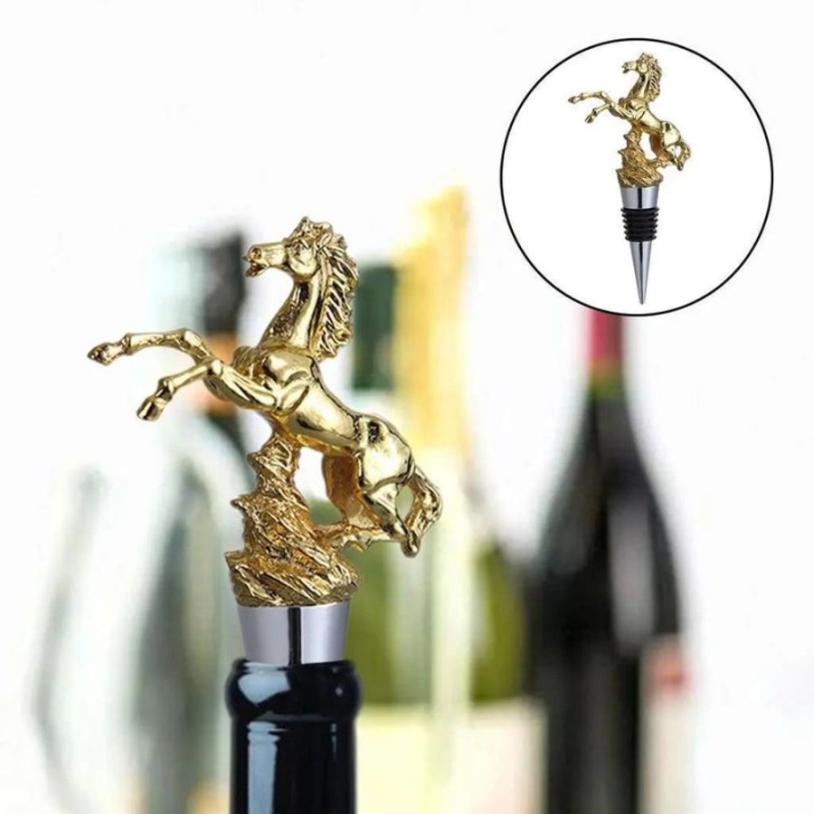 Barware LUCKY | Galloping Horse Bottle Stopper