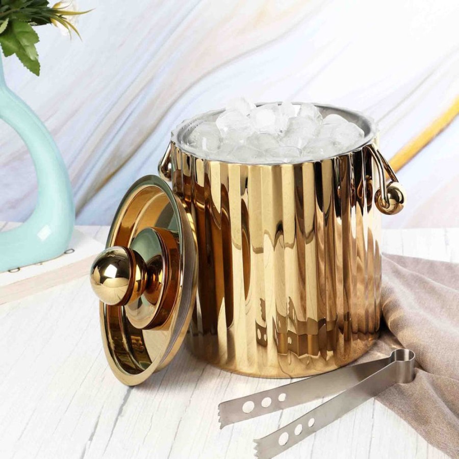 Barware PUIN/0135/23-24/LOC | Metallic Ice Bucket