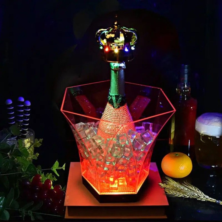 Barware Gaurav | Diamond Led Ice Bucket