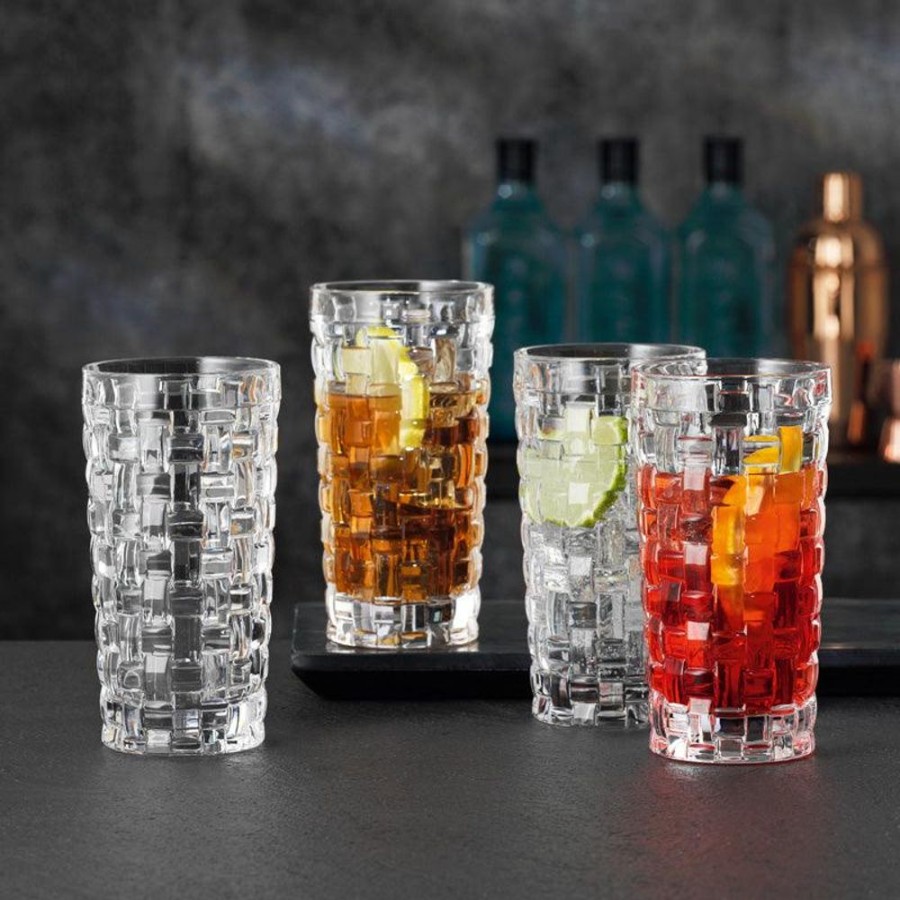 Barware CEES/23-24/0018/LOC | Bossanova Tall Crystal Glass-Set Of 6-Made In Germany