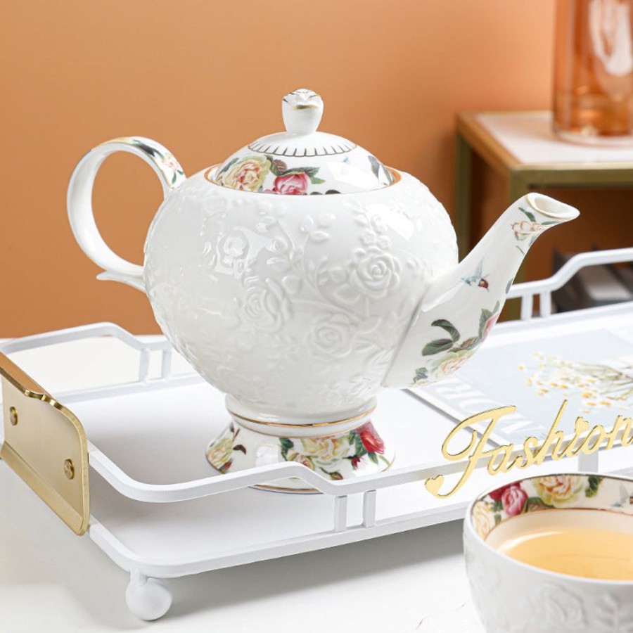 Tea & Coffeetea & Coffee GARY/YCL-020-2023/SEA | Luxury Floral High Tea Set