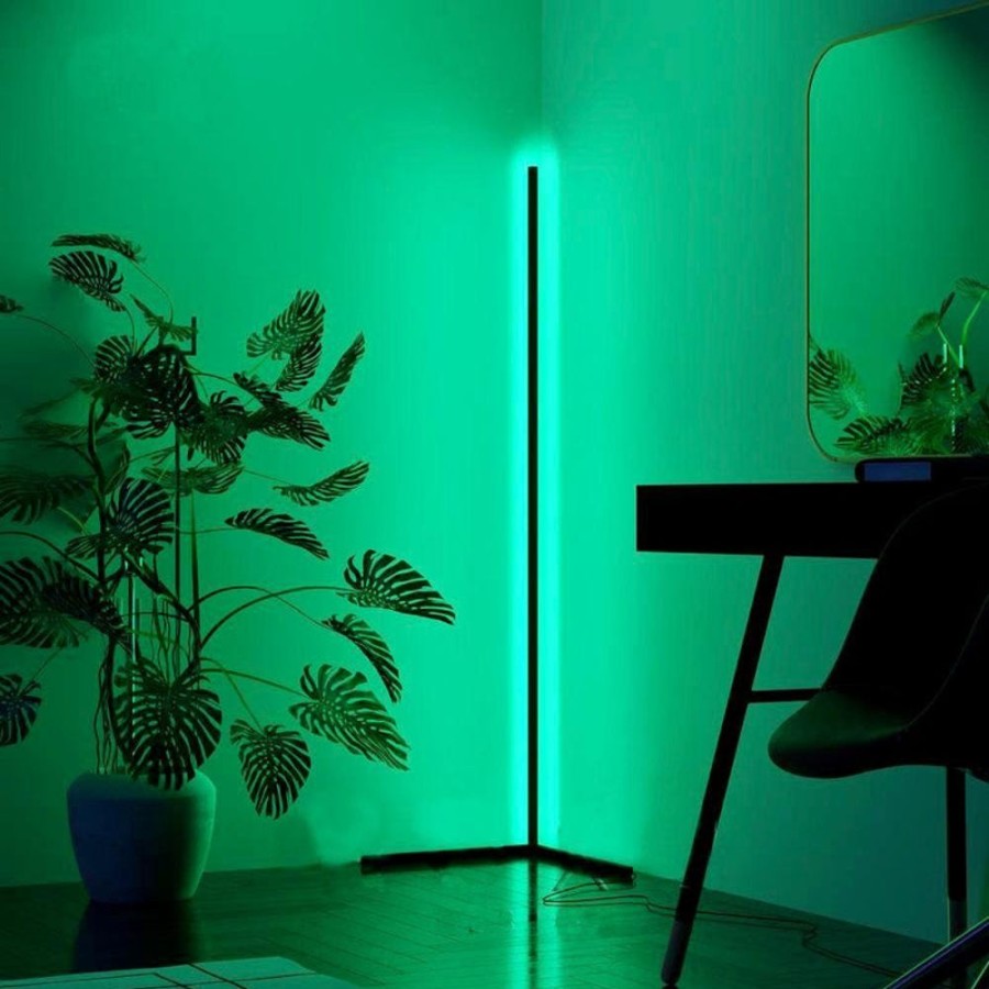 Decor GARY/YCL-005-2023/SEA | Vibrant Corner Floor Lamp With App Control