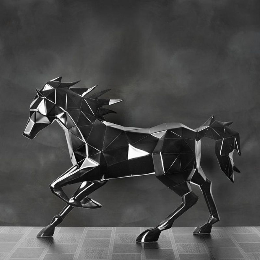 Decor HYHO/23-24/028/LOC | Handmade Luxury Origami Horse Sculpture