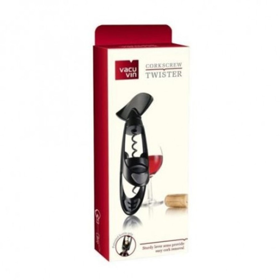 Barware CEES/23-24/0022/LOC | Corkscrew Wine Twister-Made In Germany Black