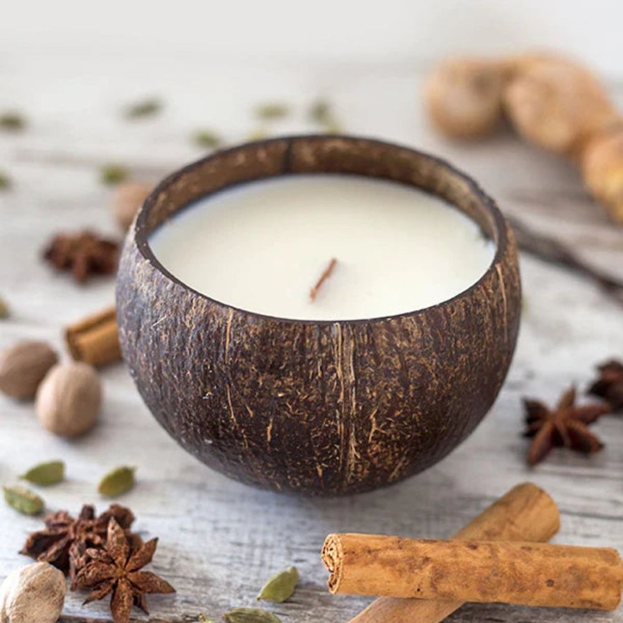 Decor ANNA | Coconut Candle - Set Of 2