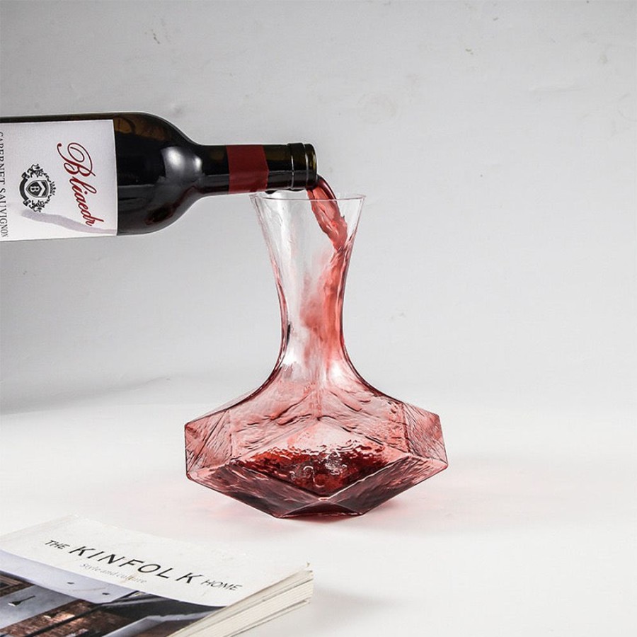 Barware GARY/YCL-042-2023/SEA | Hexagonal Wine Decanter - Hand Made