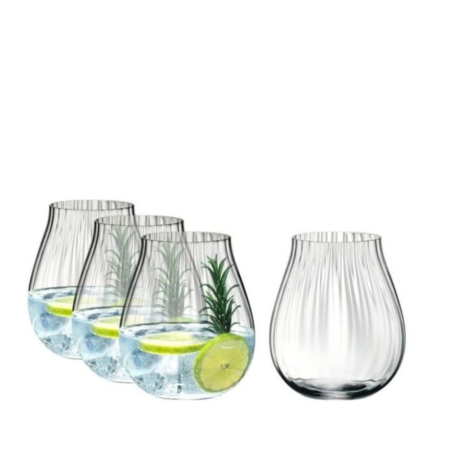 Barware DOZO/2324/0191/LOC | Optical Gin Glass By Riedel - Set Of 4 , Made In Germany