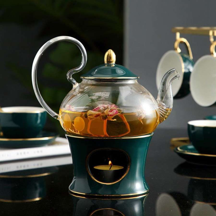 Tea & Coffeetea & Coffee GARY/YCL-005-2023/SEA | Le Royal Emerald Teaset