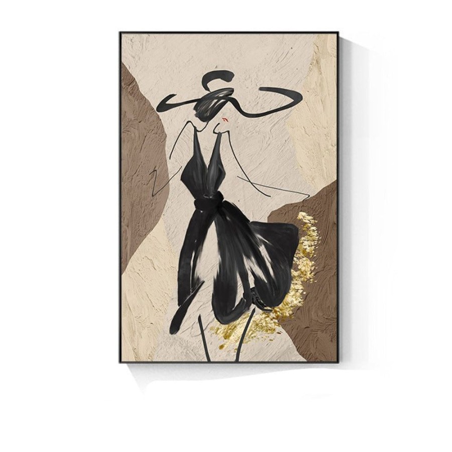 Decor GARY/YCL-020-2023/SEA | Dancing Lady Wall Painting