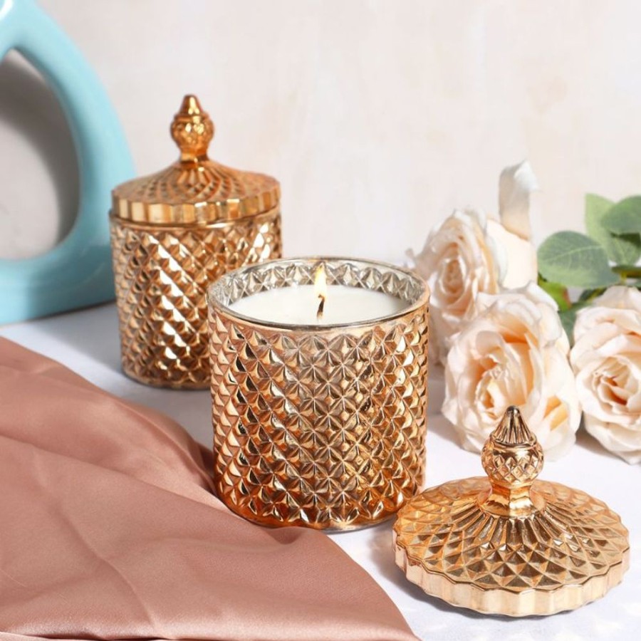 Decor MADUTR/37/23-24/LOC | Diamond Jar Scented Candle Gift Set