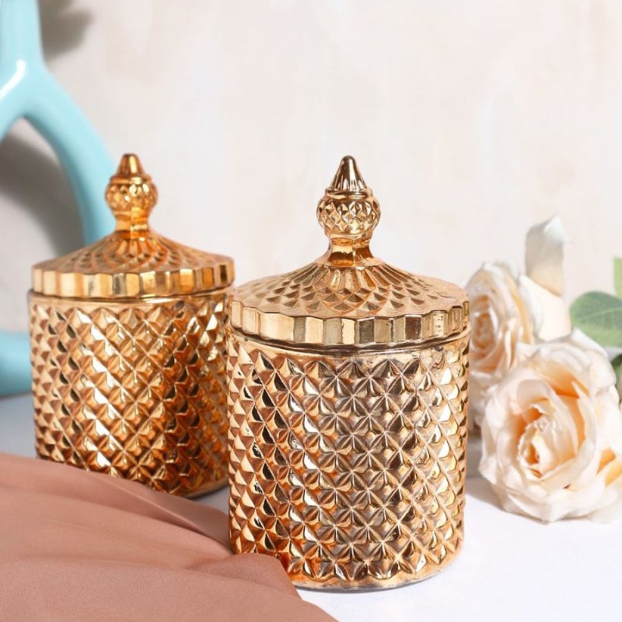 Decor MADUTR/37/23-24/LOC | Diamond Jar Scented Candle Gift Set