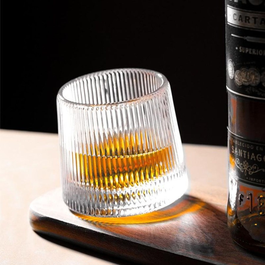 Barware GARY/YCL-020-2023/SEA | Rotatable Whiskey Glass - Set Of 6