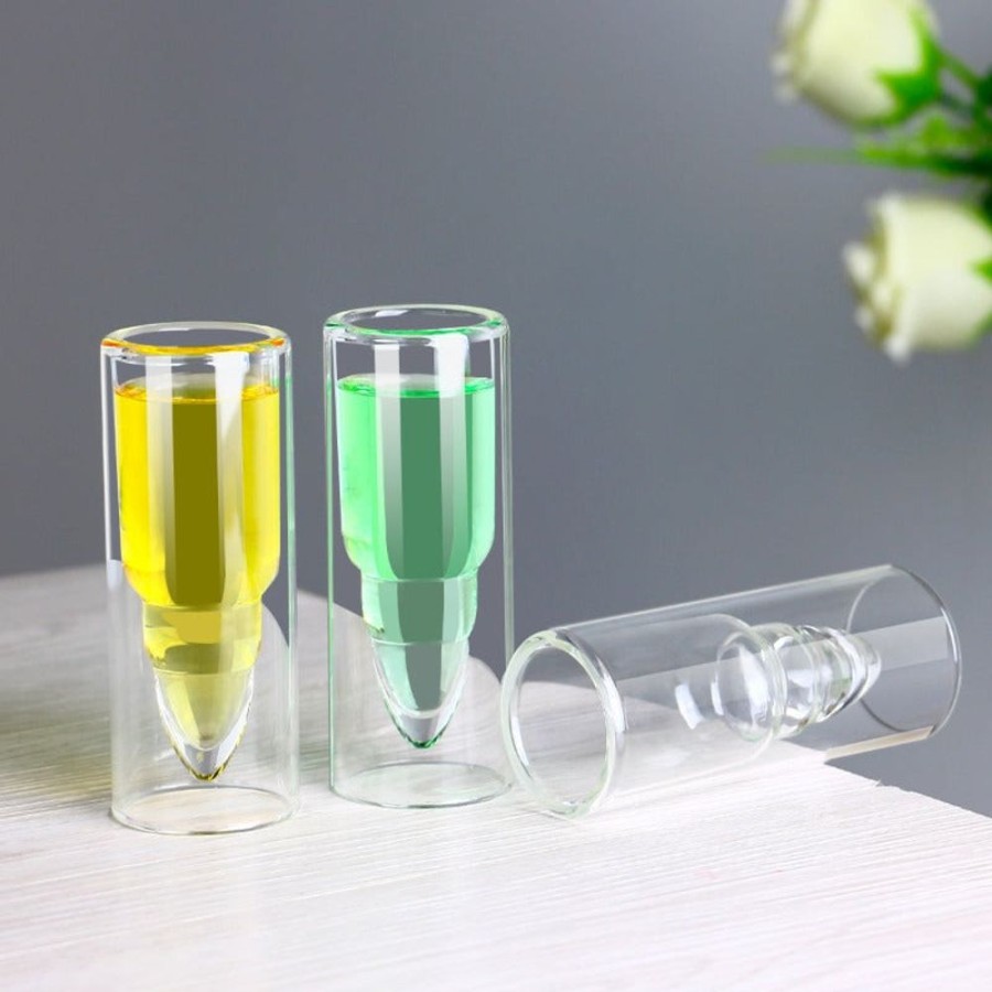 Barware GARY/YCL-005-2023/SEA | Bullet Shaped Shot Glass - Set Of 6