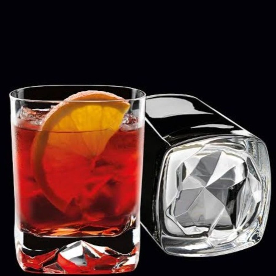 Barware DEAL/2023-24/2933/LOC | On The Rocks Crystal Glass - Set Of 4