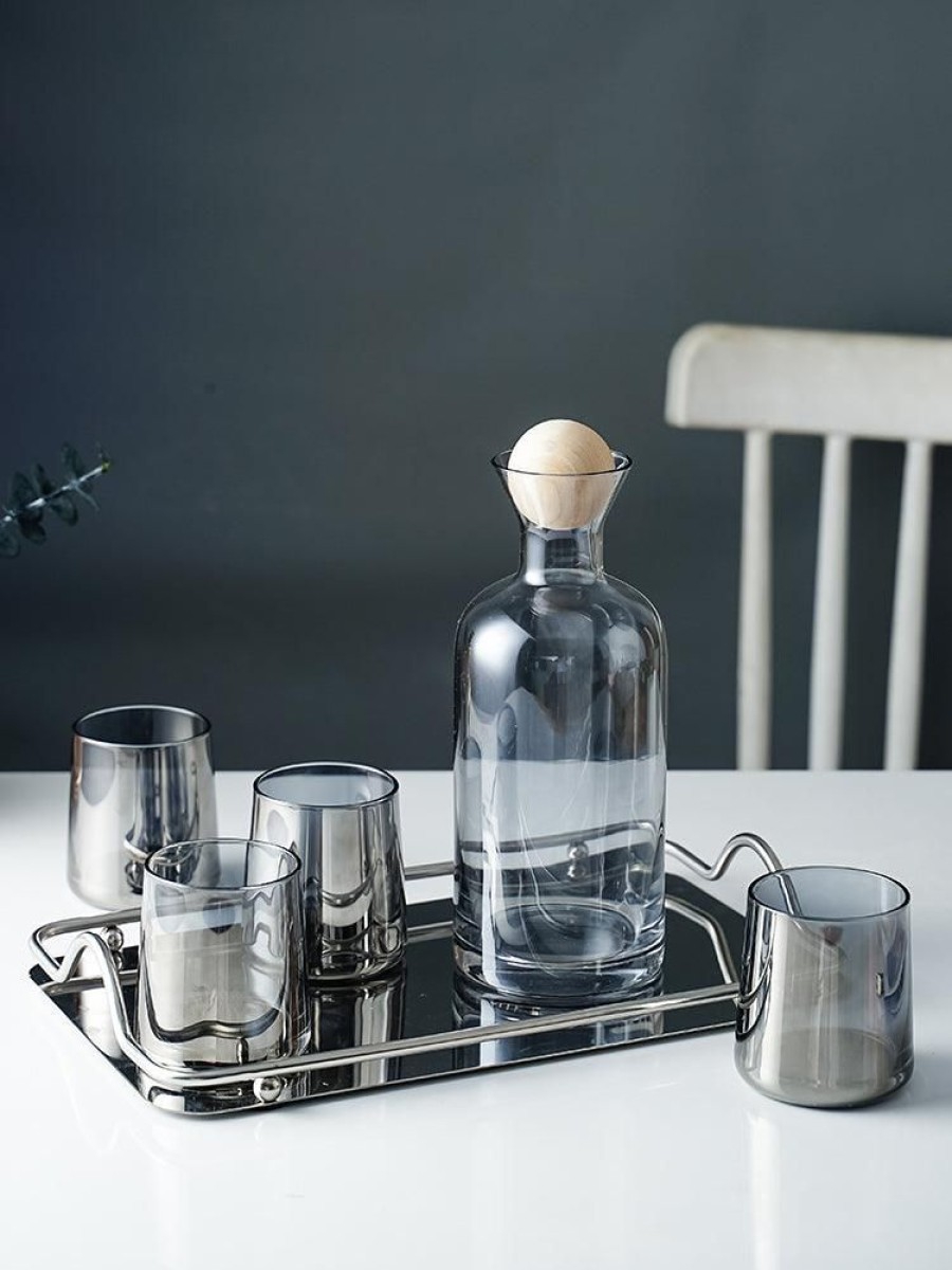 Barware GAU | Grey Nordic Style Decanter Set SmoBest Grey